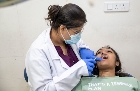 Orthodontics for cleft lip patient 